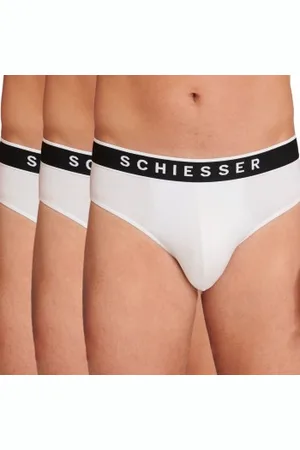 Schiesser Herenslips 3P 95-5 Organic Cotton Rio Brief Wit katoen Medium Heren