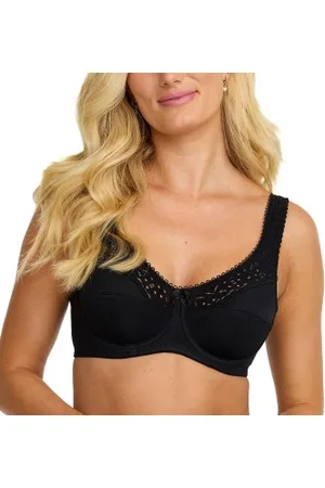 Damella Classic Underwire Lace Bra Zwart B 105 Dames