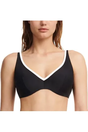 Chantelle Swimwear Underwired Plunge Bra Zwart C 80 Dames