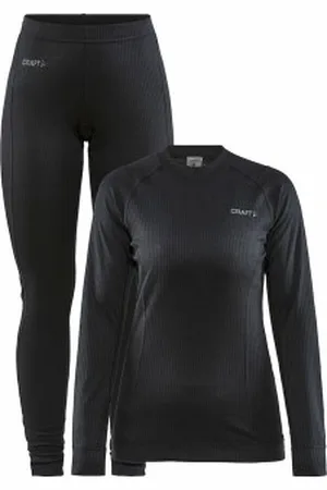 Craft Baselayer Set Women Zwart polyester Medium Dames