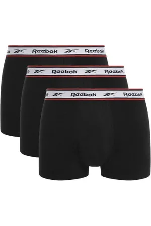 Reebok Herenslips 3P Barlow Sports Trunk Zwart katoen Small Heren