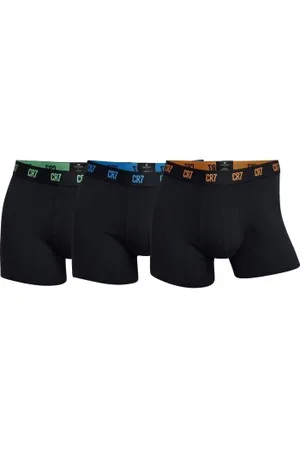 CR7 - Cristiano Ronaldo Herenslips 3P Men Trunk Zwart katoen Medium Heren