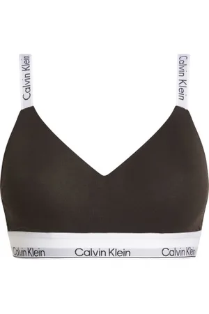 Calvin Klein Modern Cotton Naturals Light Bralette Bruin Small Dames