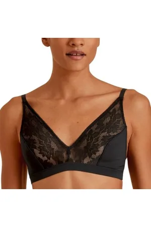 Calida Natural Skin Lace Bra Zwart Medium Dames