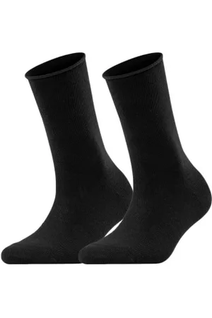 Falke Falke Sokken 2P Women Casual Happy Sock Zwart Maat 35/38 Dames