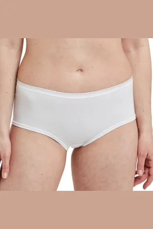 Decoy 5P Hipsters Wit ecologisch katoen Small Dames