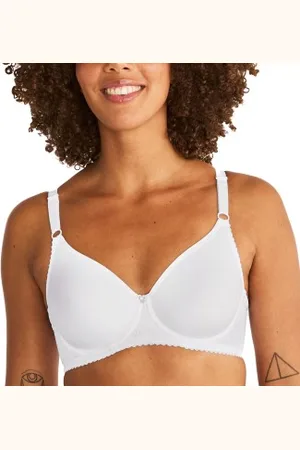 Swegmark Iris Wire Bra Wit polyamide B 100 Dames