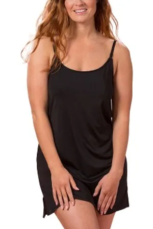 Trofé Trofe Slip Dress Zwart polyamide Small Dames