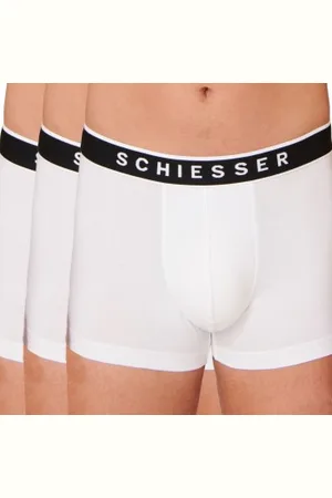Schiesser Herenslips 3P 95-5 Organic Cotton Rio Boxer Wit Medium Heren