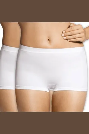 Sloggi 2P Sensual Fresh Shorts Wit 36 Dames