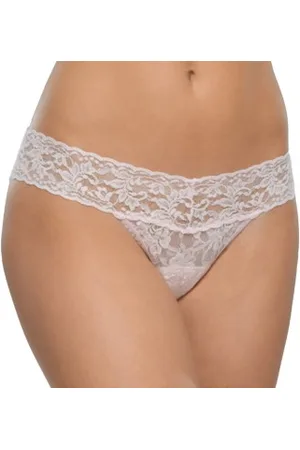 Hanky Panky 3P Low Rise Thong Roze nylon One Size Dames