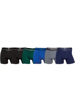 JBS Herenslips 6P Bamboo Tights Zwart/Groen Small Heren