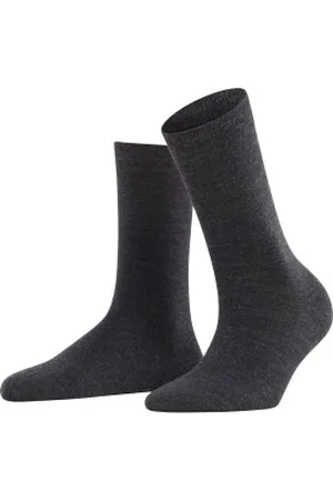 Falke Falke Sokken Women Softmerino Antraciet Maat 37/38 Dames