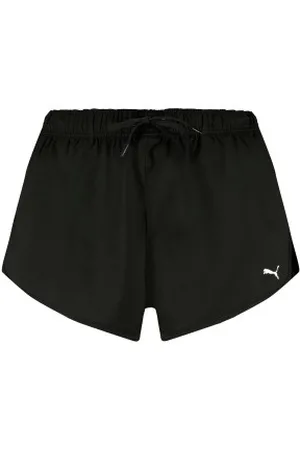 PUMA Women Woven Swim Shorts Zwart polyester Large Dames