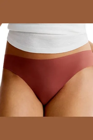 Chantelle Pulp Thong Donkerroze M/L Dames