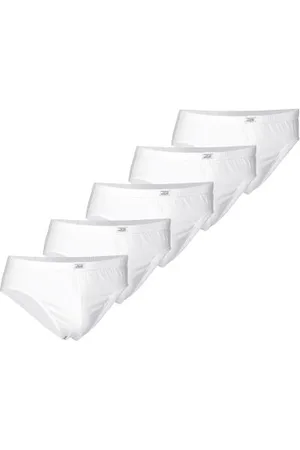 JBS Herenslips 5P Organic Cotton Mini Slip Brief Wit ecologisch katoen Small Heren