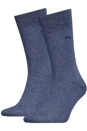 PUMA Sokken 2P Classic Socks Jeansblauw Maat 39/42 Heren