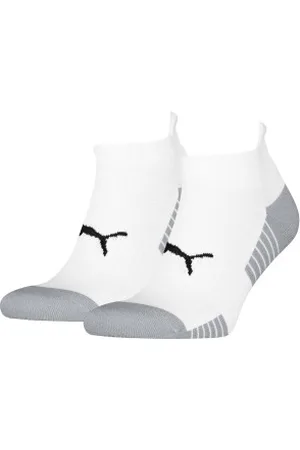 PUMA Sokken 2P Sport Cushioned Sneaker Socks Wit Maat 35/38