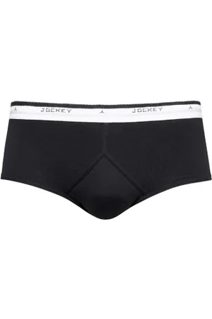Jockey Herenslips Cotton Y-front Brief Zwart katoen Small Heren