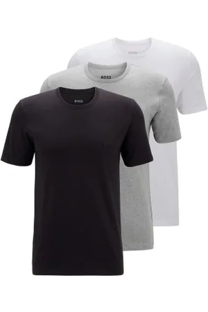 HUGO BOSS 3P Classic Crew Neck T-shirt Versch. kleure katoen Medium Heren