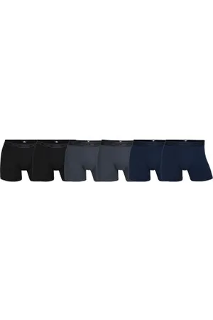 Dovre Herenslips 6P Bamboo Tights Zwart/Blauw Small Heren