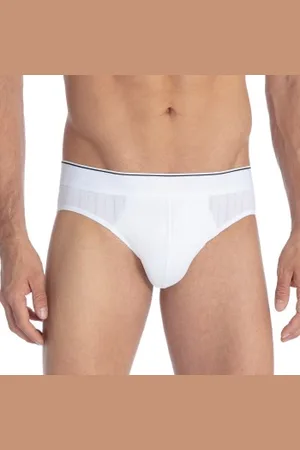 Calida Herenslips Pure and Style Mini Brief Wit katoen Large Heren