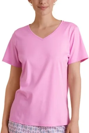 Calida Favourites Space Shirt Short Sleeve Roze katoen Large Dames
