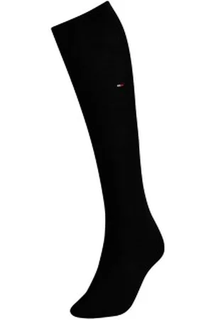 Tommy Hilfiger Tommy Hilfiger Sokken Women Cotton Knee High Sock Zwart katoen Maat 35/38 Dames