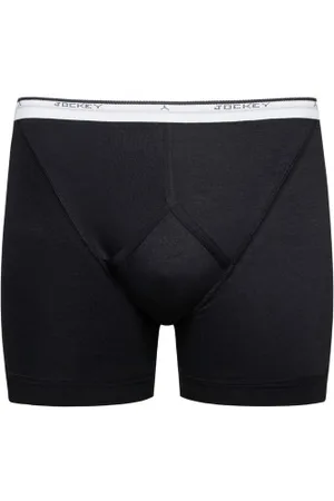 Jockey Herenslips Cotton Midway Brief Zwart katoen Small Heren