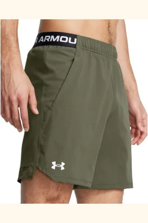 Under Armour Vanish Woven 6in Shorts Militair groen polyester XX-Large Heren