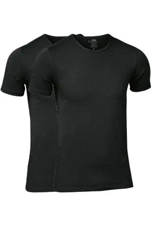 JBS 2P Bamboo Crew Neck T-shirt Zwart Small Heren