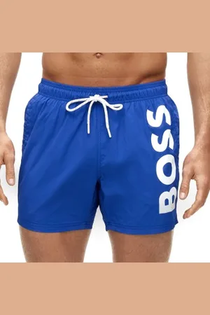 HUGO BOSS Zwembroeken Octopus Swimshort Blauw polyamide Large Heren