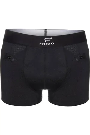 Frigo Revolutionwear Inc. Frigo 2 Mesh Trunk 3 Inch Herenslips 2P Zwart Large Heren