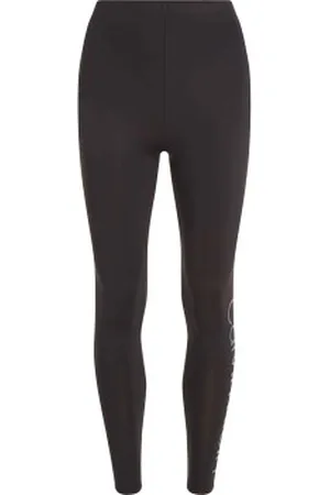 Calvin Klein Sport Pocket Gym Leggings Zwart Small Dames