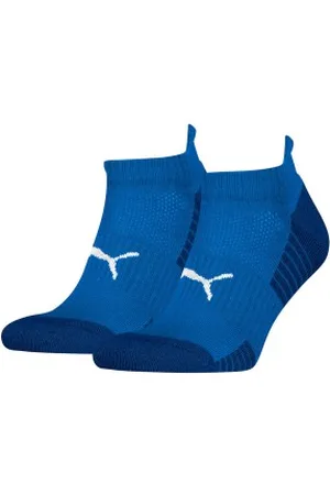 PUMA Sokken 2P Sport Cushioned Sneaker Socks Blauw Maat 35/38