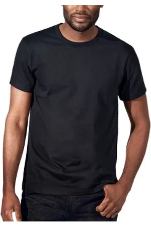 Bread & Boxers Bread and Boxer Cotton Crew Neck Zwart ecologisch katoen X-Small Heren