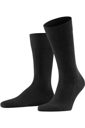 Falke Falke Sokken Family Crew Sock Zwart katoen Maat 39/42 Heren