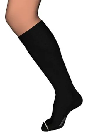 HUGO BOSS Sokken Perform Travel Knee High Socks Zwart Maat 43/44 Heren