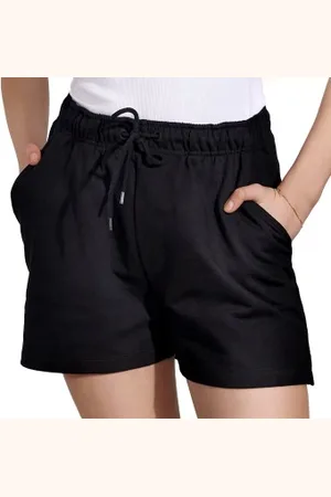 Bread & Boxers Bread and Boxers Sweatshorts Zwart ecologisch katoen X-Small Dames