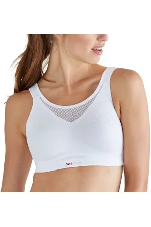 SWEMARK Sport by Swegmark Swemark Magic High Support Sport Bra Wit B 75 Dames