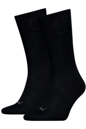 PUMA Sokken 2P Classic Piquee Socks Zwart Maat 39/42 Heren