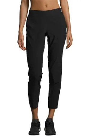 Casall Slim Woven Pants Zwart polyester 34 Dames
