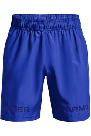 Under Armour Woven Graphic WM Short Blauw polyester Medium Heren
