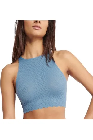 Sloggi ZERO Feel Bliss Crop Top Lichtblauw X-Small Dames