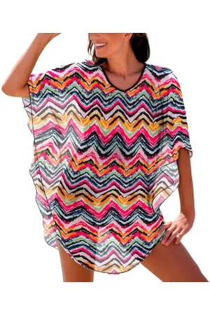 Wiki Jamaica Beach Poncho Versch. kleure nylon S/M Dames