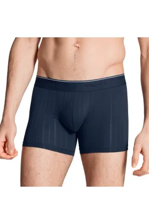 Calida Herenslips Pure and Style Boxer Brief 26986 Indigoblauw katoen Large Heren