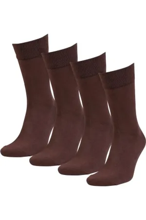 Amanda Christensen Sokken 4P Bamboo Crew Socks Bruin Maat 35/38
