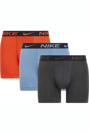 Nike Herenslips 3P Everyday Essentials Micro Boxer Brief Blauw/Oranje polyester Medium Heren