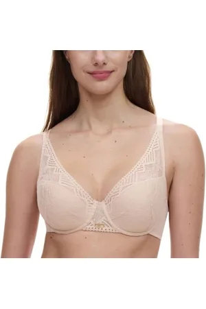 Chantelle Origins Lace Lightweight Plunge Bra nylon B 70 Dames