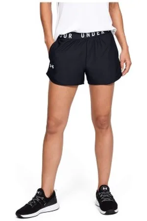 Under Armour 3P Play Up Shorts 3.0 Zwart polyester X-Small Dames